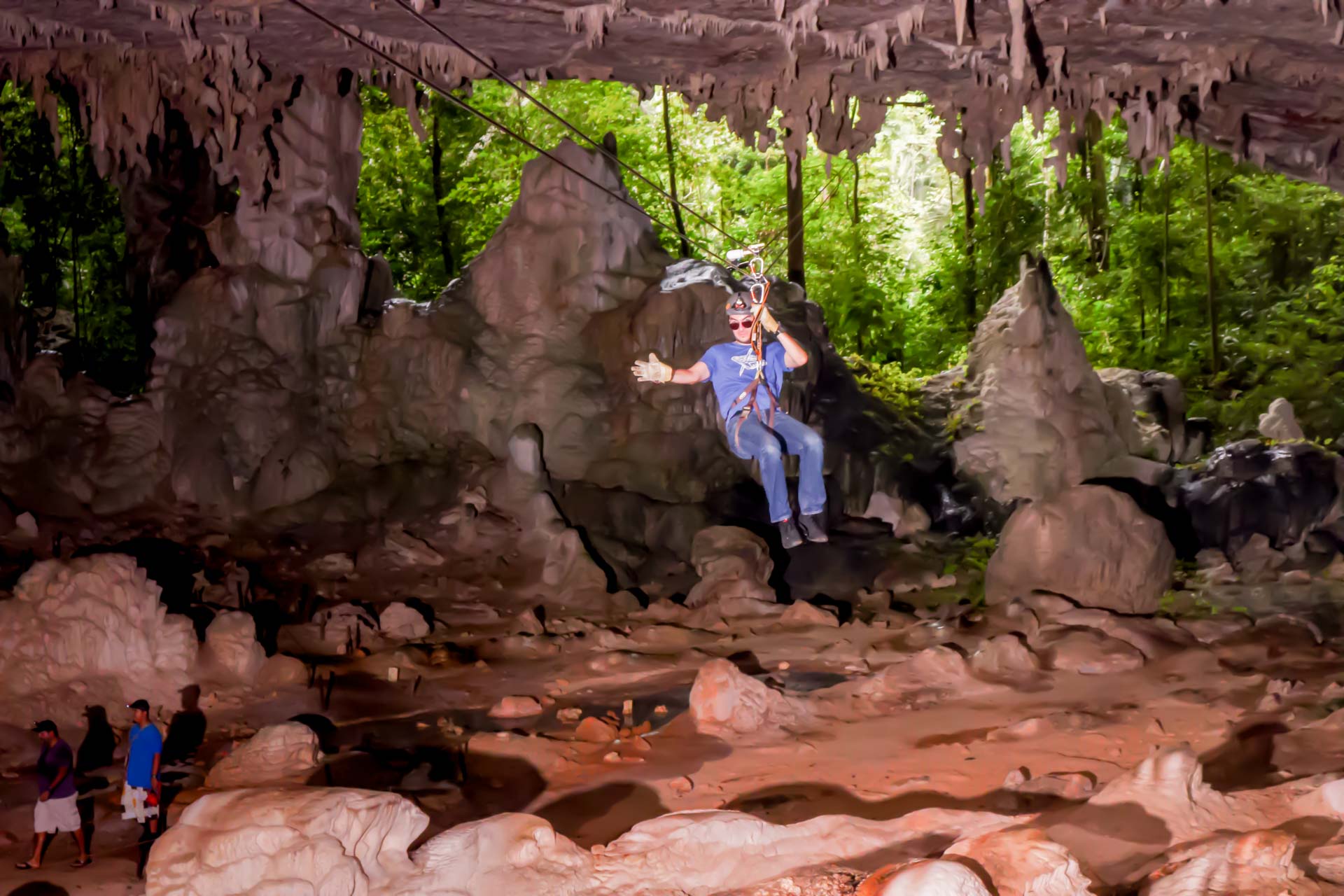 Belize Zip Line and Cave Tubing